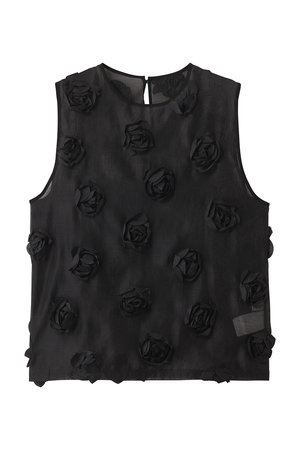 トップス PRANK PROJECT Rose Sleeve Vest PRANK PROJECT(プランク プロジェクト)｜ローズスリーブベスト / Rose