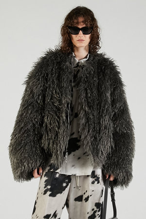 PRANK PROJECTファージップブルゾン/ Fur Zip Blouson ファージップ