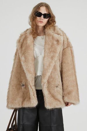 Faux fur ジャケット faux fur jacket – YZ