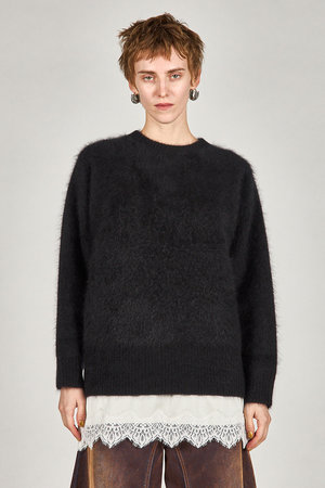 最終値下げ　PRANK PROJECT マルチカラーニット 24aw PRANK PROJECT(プランク プロジェクト)｜【予約販売】ミンク加工