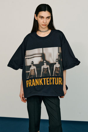 PRANK PROJECT(プランク プロジェクト)｜裾ボーンTシャツ/C.GRY