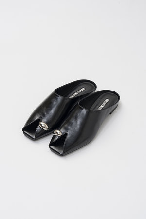 prank PROJECT メッシュ ブラック ミュール prank PROJECT メッシュ ブラック ミュール Mesh Mold Sandals