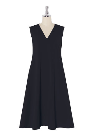 DAISY LIN(デイジーリン)｜Dress “Graceful Flare”/ミッドナイトブルー