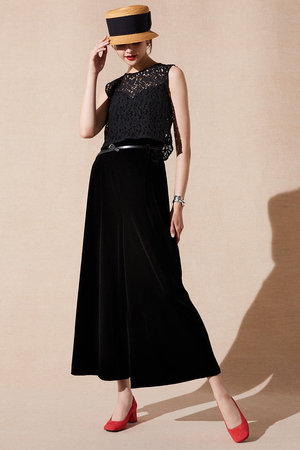 【新品未使用】DAISY LIN Pants Flare Culottes I| DAISY LIN | Official website and Online Boutique / Stripe