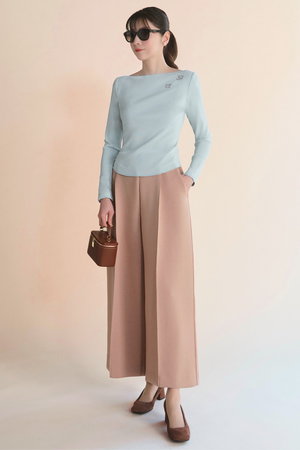 DAISY LIN(デイジーリン)｜Knit Top “Prima Donna”/スモーキーブルー