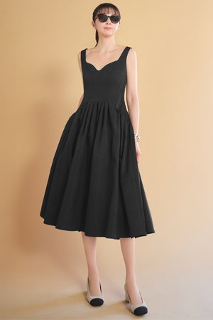 DAISY LIN(デイジーリン)|Black Dress “Dramatic Shape”/ブラック DAISY LIN(デイジーリン)|Black Dress “Dramatic Shape”/ブラック