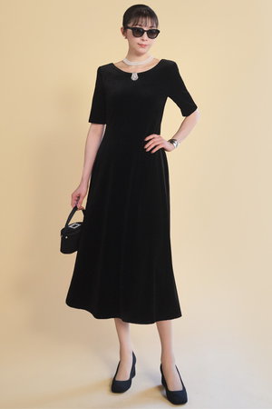 DAISY LIN(デイジーリン)｜Daisy Velour Dress “Day & Night