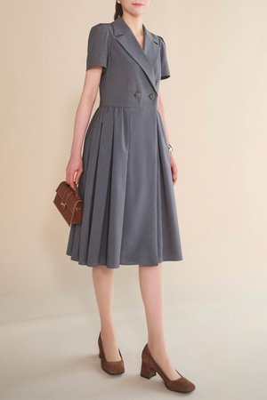 DAISY LIN(デイジーリン)｜Dress “Daisy Classic”/ミディアムグレー の