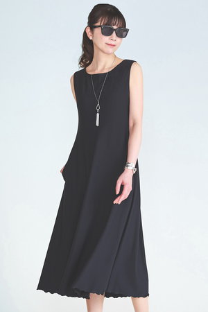 DAISY LIN(デイジーリン)｜Effortless Grace Dress/ブラック の通販