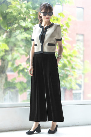 DAISY LIN(デイジーリン)｜Daisy Velour Straight Wide Pants