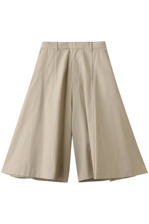 MANOF(マノフ)｜FLARED HALF PANTS パンツ/BEIGE の通販