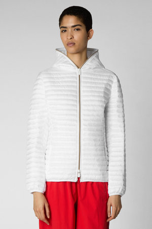 SAVE THE DUCK 23〜24冬モデル ホワイトダウンジャケット SAVE THE DUCK 23〜24冬モデル ホワイトダウンジャケット SAVE THE