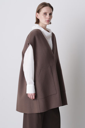 huele Museum ヒューエルミュージアム　ジレ hueLe Museum(ヒューエルミュージアム)｜【hLM】ウールリバー