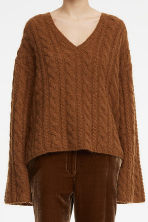 BY MALENE BIRGER(バイ・マレーネ・ビルガー)｜CIMONE V ネック 