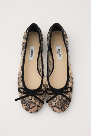 STACCATO(スタッカート)｜パリスパールフラット/柄ブラック の通販