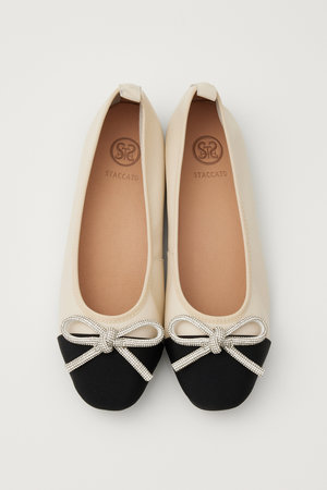 【STACCATO(スタッカート)】バレエシューズ ベージュ item354148417601-1-2.jpg