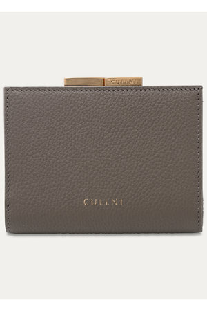 CULLNI(クルニ)｜【UNISEX】Leather ミニウォレット with A Clasp/ダブグレー  の通販｜ELLESHOP・(エル・ショップ)