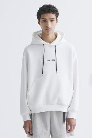 CULLNI(クルニ)｜【UNISEX】CULLNI ロゴエンブロイダリーフーディー