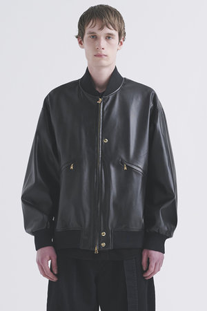 専用　未使用 CULLNI レイヤードMA-1 別注 CULLNI（クルニ）の「STUDIOUS別注 LAYERED STRIPE MA-1（ミリタリー