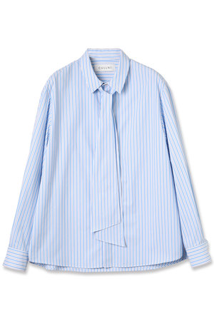 cullni クルニ リボン タイ ボウタイ シャツ ホワイト セール】別注 BOWTIE SHIRTS（シャツ/ブラウス）｜CULLNI