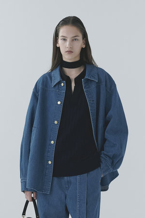 CULLNI(クルニ)｜【UNISEX】Front Fly デニム ミニマムジャケット
