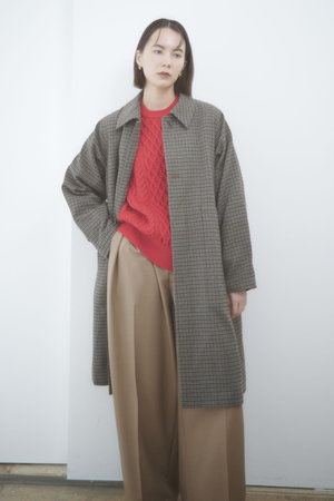 lelill(レリル)｜TECH BALMACAAN COAT/バルマカーンコート/ベージュ の