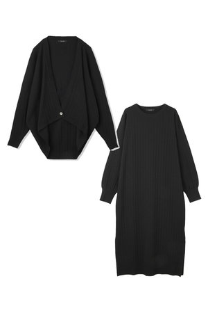 lelill(レリル)｜【limited set item】ハイテクワイドリブ ボレロ+