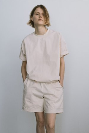 DAIWA PIER39(ダイワ ピア39)｜W's TECH DRAWSTRING S/S TEE Brewed