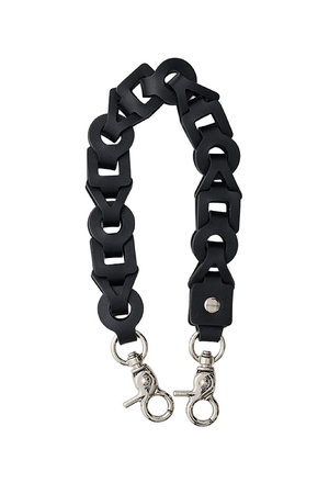A SCENE(エーシーン)｜Space leather strap/black の通販｜ELLESHOP