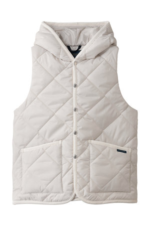 LAVENHAM(ラベンハム)｜BIG QUILT BARTON ベスト/ムーンビームシルバー