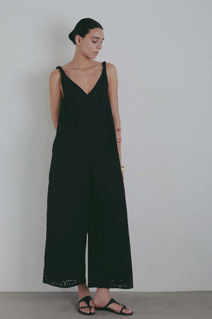 HER.(ハー)｜レースオールインワン/ブラック の通販｜ELLESHOP・(エル 