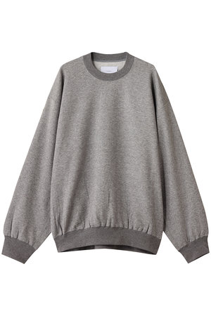 ssstein(シュタイン)｜【UNISEX】YAK/COTTON SWEAT LS/トップグレー の