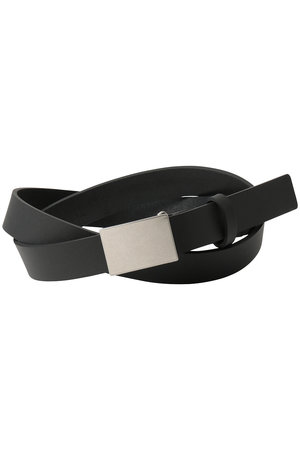 ssstein(シュタイン)｜【UNISEX】LEATHER BELT （PLAIN BUCKLE