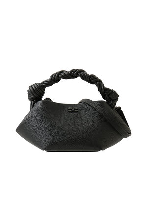 GANNI(ガニー)｜Ganni Bou バッグ mini Grained/ブラック の通販