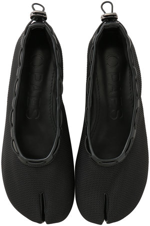 PAES(ペイズ)｜Mesh Air String Flat/ブラック の通販｜ELLESHOP