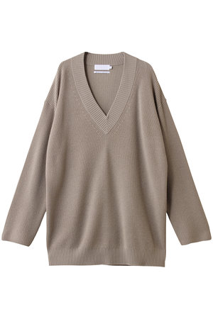 Graphpaper(グラフペーパー)｜Mercerized Fine Wool Oversized V Neck