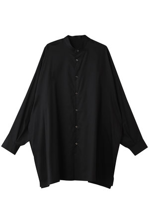 Graphpaper(グラフペーパー)｜Silicon Poplin Deep Slit Band Collar