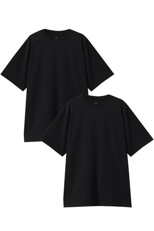 Graphpaper(グラフペーパー)｜【UNISEX】DRY 2-Pack Crew Neck Tee