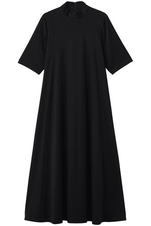 Graphpaper(グラフペーパー)｜Fine Smooth Mock Neck Panel Line Dress