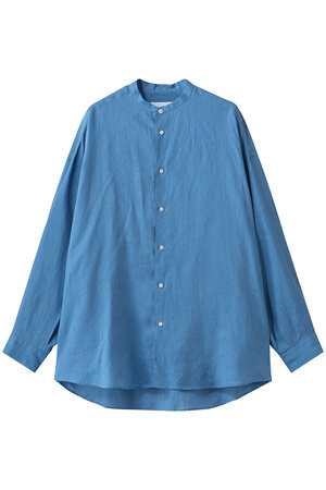 Graphpaper(グラフペーパー)｜Linen L/S Oversized Band Collar Shirt