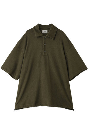 EVCON(エビコン)｜【UNISEX】PILE POLO S/S TEE/KHAKI の通販
