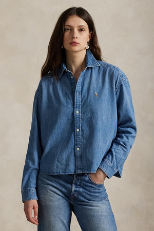 POLOティシャツとr.h. vintage デニムセット ラッパー US RALPH LAUREN(ラルフ ローレン)｜【POLO RALPH LAUREN】クロップド