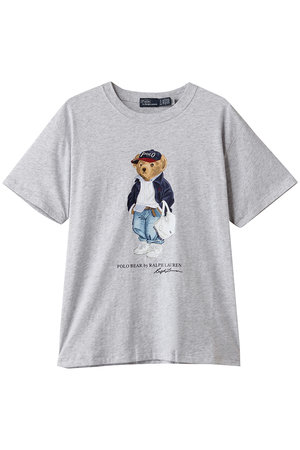 【よしこ】ラルフローレン ポロベア ロゴコットンTシャツ グレー RALPH LAUREN(ラルフ ローレン)｜【POLO RALPH LAUREN】Polo ベア