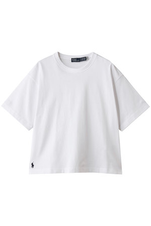 ポロ・ラルフローレン コットンジャージクロップドTシャツ RALPH LAUREN(ラルフ ローレン)｜【POLO RALPH LAUREN】コットン