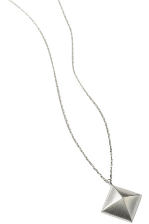 CADEAUX(カドー)｜シルバースタッズネックレスM/シルバー の通販