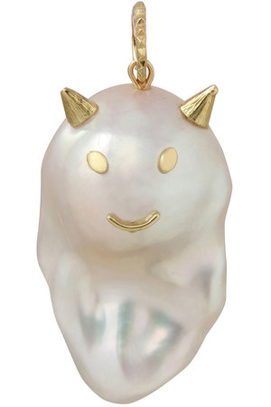 CADEAUX(カドー)｜オバケちゃん ペンダントトップ E/ホワイト の通販