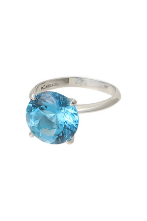 CADEAUX(カドー)｜Round Color Stone リング（スイスブルートパーズ