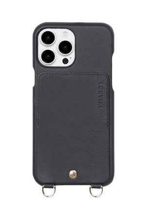 louvini paris iPhone15 ケース Louvini Paris(ルヴィニ パリ)｜iPhone15 スマホケース LOU/BLACK の