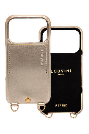 Louvini Paris(ルヴィニ パリ)｜iPhone17 スマホケース LOU METALLIC