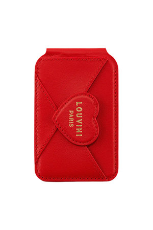 Louvini Paris(ルヴィニ パリ)｜カードケース CHERIE/RED の通販